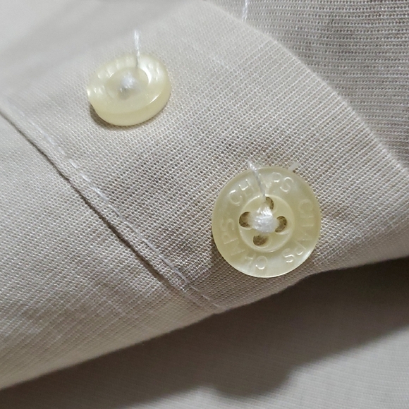 Chaps Men's Cream Shirt - Picture 4 of 7